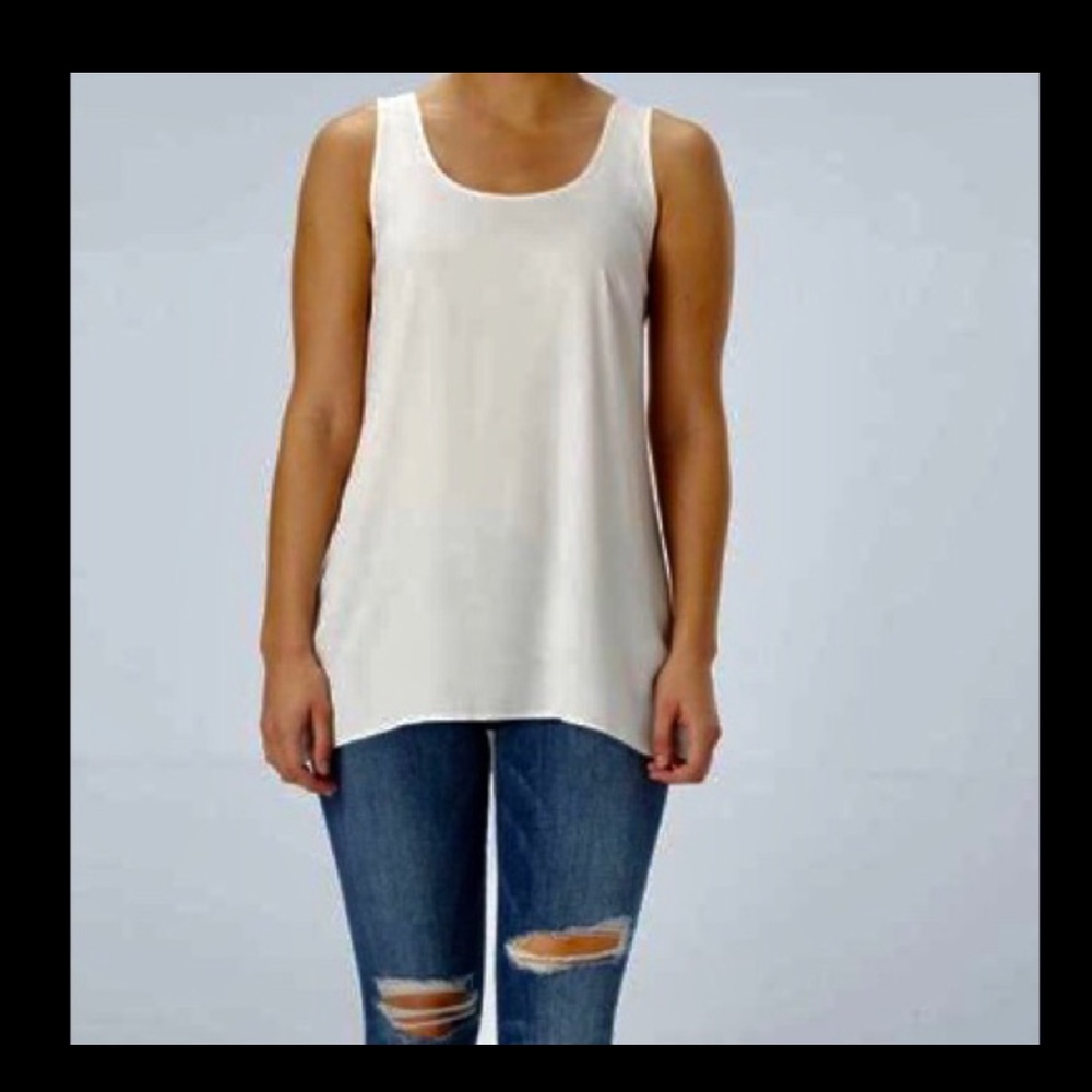 SPANX Perfect Length Top - White Medium